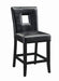 Shannon Open Back Upholstered Dining Chairs Black (Set of 2) - Home Discount Furniture - NJ-linden