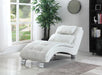 Dilleston Upholstered Chaise White - Home Discount Furniture - NJ-linden