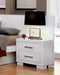 Jessica 2-drawer Nightstand White - Home Discount Furniture - NJ-linden