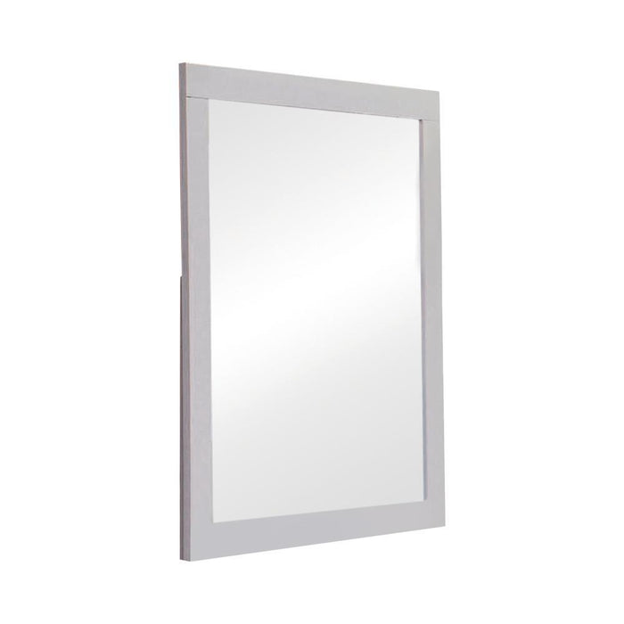 Jessica Rectangular Dresser Mirror White - Home Discount Furniture - NJ-linden
