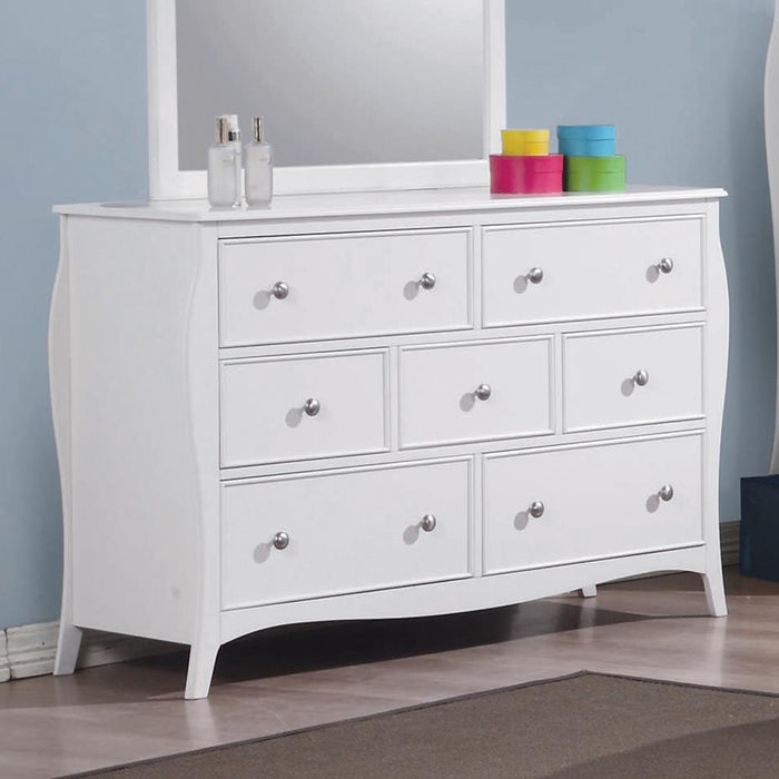Dominique 7-drawer Dresser Cream White - Home Discount Furniture - NJ-linden