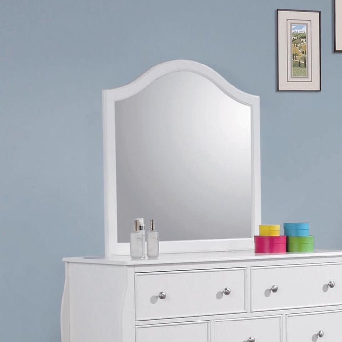 Dominique Dresser Mirror Cream White - Home Discount Furniture - NJ-linden