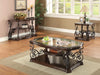 Laney End Table Deep Merlot and Clear - Home Discount Furniture - NJ-linden