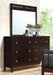 Carlton 6-drawer Rectangular Dresser Cappuccino - Home Discount Furniture - NJ-linden