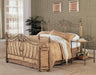 Sydney Eastern King Bed Antique Brushed Gold - Home Discount Furniture - NJ-linden
