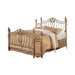 Sydney Eastern King Bed Antique Brushed Gold - Home Discount Furniture - NJ-linden