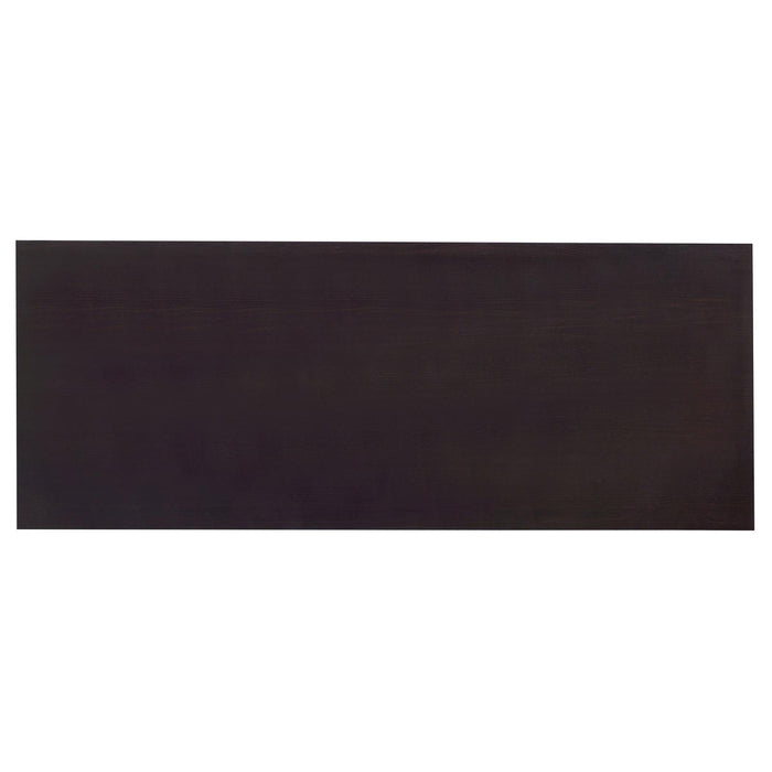 Lawtey Rectangular Storage Office Desk Cappuccino - Home Discount Furniture - NJ-linden