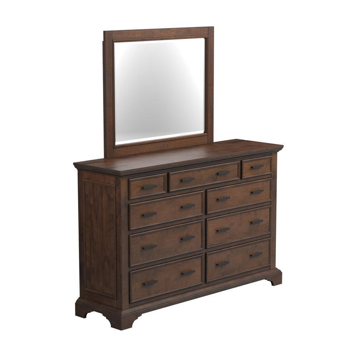 Elk Grove 9-drawer Dresser with Jewelry Tray Vintage Bourbon - Home Discount Furniture - NJ-linden