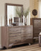 Kauffman 6-drawer Dresser Washed Taupe - Home Discount Furniture - NJ-linden