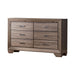Kauffman 6-drawer Dresser Washed Taupe - Home Discount Furniture - NJ-linden
