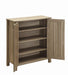 Marisa 4-shelf Shoe Cabinet Dark Taupe - Home Discount Furniture - NJ-linden
