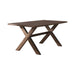 Alston X-shaped Dining Table Knotty Nutmeg - Home Discount Furniture - NJ-linden
