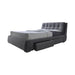 Fenbrook California King Tufted Upholstered Storage Bed Grey - Home Discount Furniture - NJ-linden