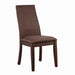 Spring Creek Upholstered Side Chairs Rich Cocoa Brown (Set of 2) - Home Discount Furniture - NJ-linden