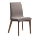 Redbridge Upholstered Side Chairs Grey and Natural Walnut (Set of 2) - Home Discount Furniture - NJ-linden