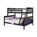 Chapman Twin Over Full Bunk Bed Black - Home Discount Furniture - NJ-linden