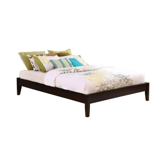 Hounslow California King Universal Platform Bed Cappuccino - Home Discount Furniture - NJ-linden