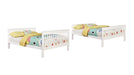 Chapman Full Over Full Bunk Bed White - Home Discount Furniture - NJ-linden