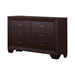 Kauffman 6-drawer Dresser Dark Cocoa - Home Discount Furniture - NJ-linden