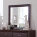 Kauffman Rectangular Dresser Mirror Dark Cocoa - Home Discount Furniture - NJ-linden