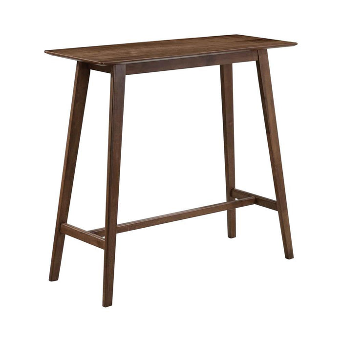 Finnick Rectangular Bar Table Walnut - Home Discount Furniture - NJ-linden