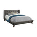 Carrington Button Tufted Full Bed Grey - Home Discount Furniture - NJ-linden