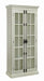 Toni 2-door Tall Cabinet Antique White - Home Discount Furniture - NJ-linden