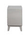 Leighton 2-drawer Nightstand Metallic Mercury - Home Discount Furniture - NJ-linden