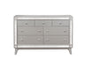 Leighton 7-drawer Dresser Metallic Mercury - Home Discount Furniture - NJ-linden