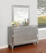 Leighton Beveled Dresser Mirror Metallic Mercury - Home Discount Furniture - NJ-linden