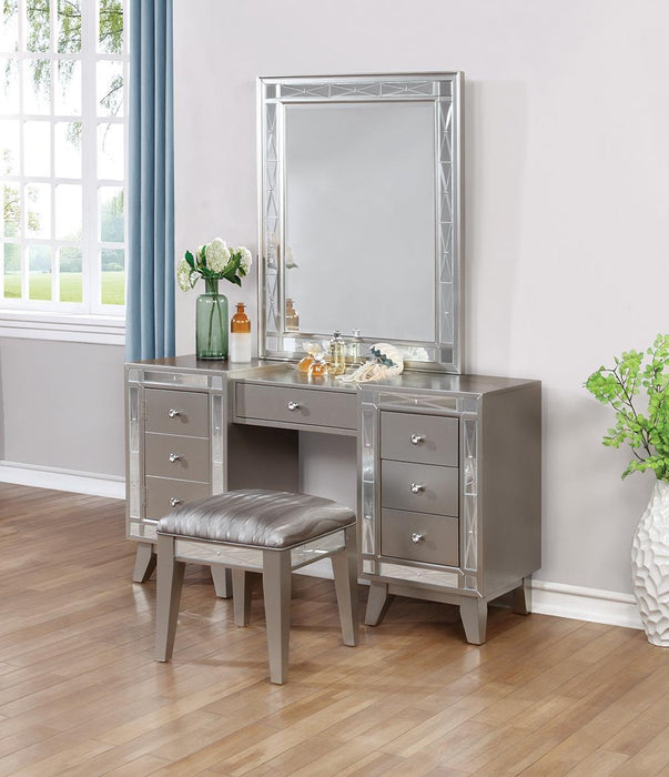 Leighton Vanity Mirror Metallic Mercury - Home Discount Furniture - NJ-linden