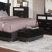 Barzini Tufted Rectangular Trunk with Nailhead Black - Home Discount Furniture - NJ-linden