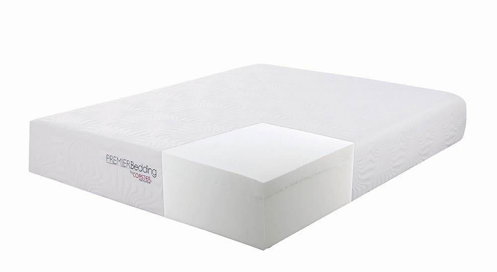 Ian California King Memory Foam Mattress White - Home Discount Furniture - NJ-linden