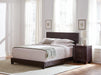 Dorian Upholstered California King Bed Brown - Home Discount Furniture - NJ-linden