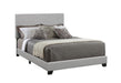 Dorian Upholstered California King Bed Grey - Home Discount Furniture - NJ-linden