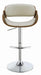 Dana Adjustable Bar Stool Ecru and Chrome - Home Discount Furniture - NJ-linden