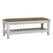 Franco Bench Brown and Antique White - Home Discount Furniture - NJ-linden