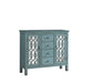 Rue 4-drawer Accent Cabinet Antique Blue - Home Discount Furniture - NJ-linden