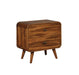 Robyn 2-drawer Nightstand Dark Walnut - Home Discount Furniture - NJ-linden