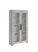 Alejo 2-door Tall Cabinet Grey Driftwood - Home Discount Furniture - NJ-linden