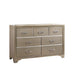 Beaumont 7-drawer Rectangular Dresser Champagne - Home Discount Furniture - NJ-linden
