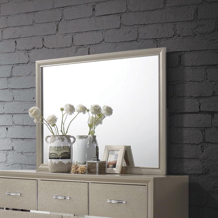 Beaumont Rectangular Dresser Mirror Champagne - Home Discount Furniture - NJ-linden
