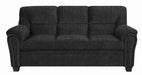 Clementine Upholstered Sofa with Nailhead Trim Grey - Home Discount Furniture - NJ-linden