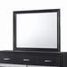 Miranda Rectangular Dresser Mirror Black - Home Discount Furniture - NJ-linden