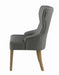 Baney Tufted Upholstered Dining Chair Grey - Home Discount Furniture - NJ-linden