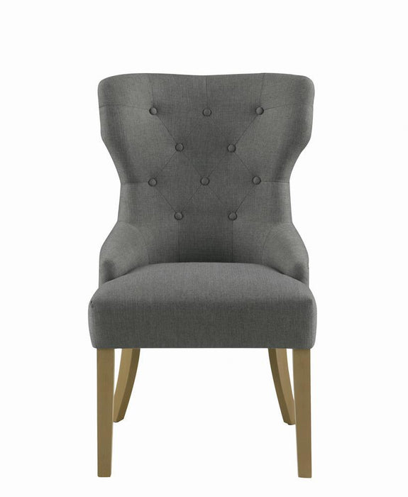Baney Tufted Upholstered Dining Chair Grey - Home Discount Furniture - NJ-linden