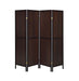 Deepika 4-panel Folding Screen Tobacco and Cappuccino - Home Discount Furniture - NJ-linden