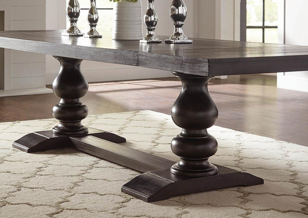Phelps Rectangular Dining Table Antique Noir - Home Discount Furniture - NJ-linden