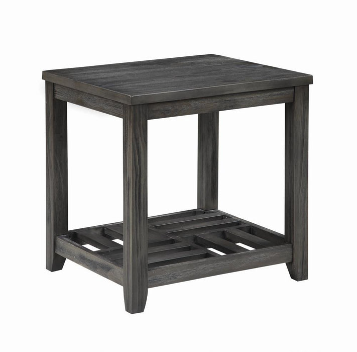 Cliffview 1-shelf Rectangular End Table Grey - Home Discount Furniture - NJ-linden