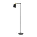 Rhapsody 1-light Floor Lamp with Horn Shade Black - Home Discount Furniture - NJ-linden